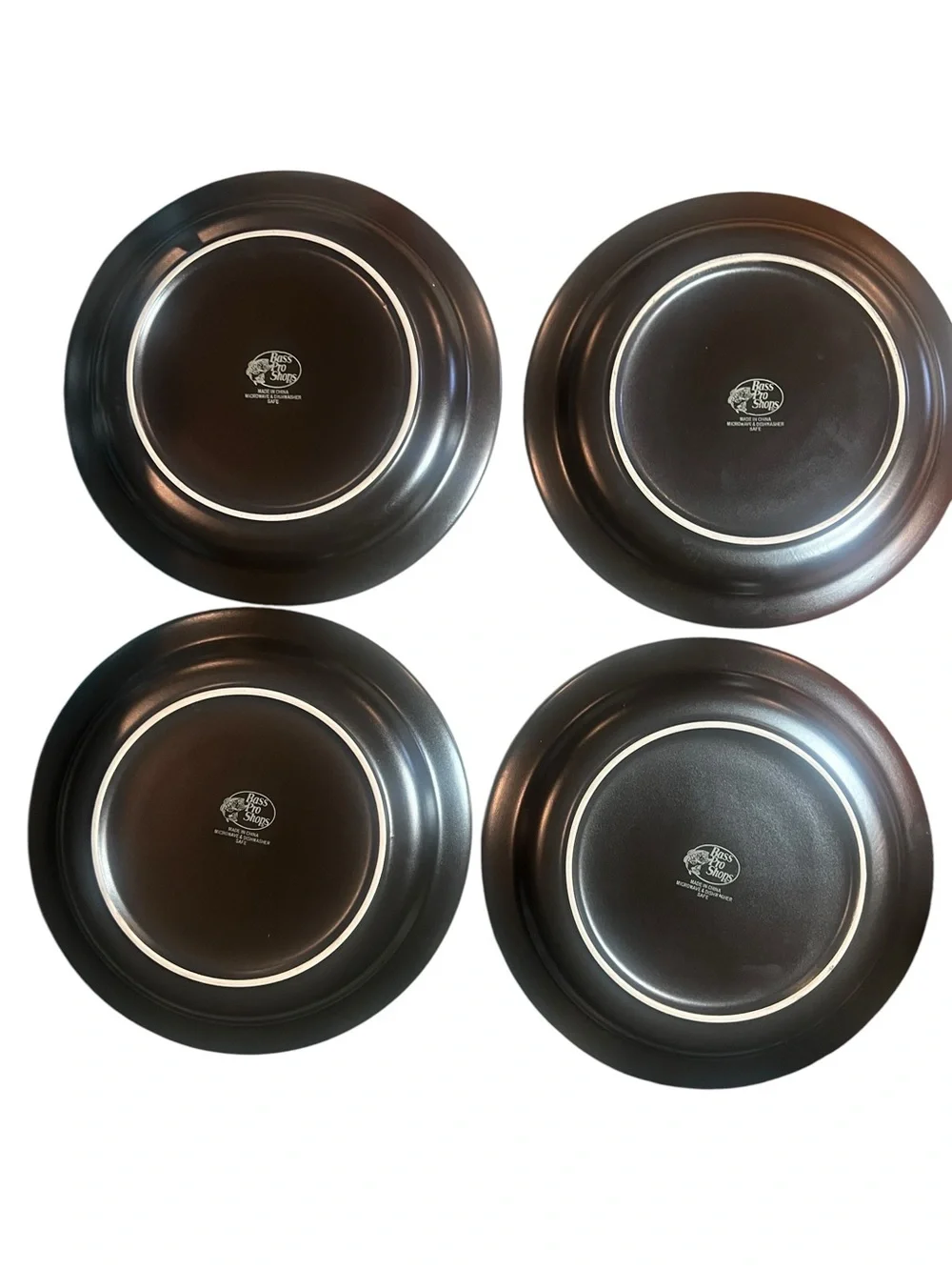 Timberline Cabin by Bass Pro Shops Dinner Plates - Set of 4 Discontinued Pattern